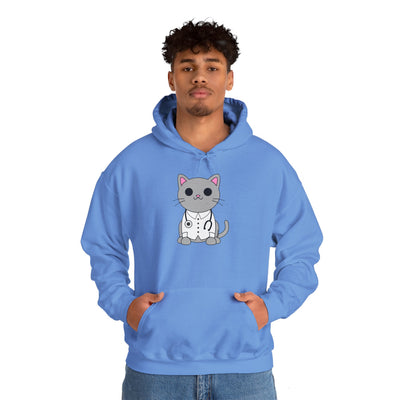 Dr. Cat MD - Cute Cat Design Unisex Hoodie Sweatshirt By TOOLOUD