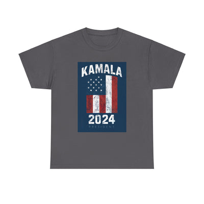 Kamala 2024 American Flag T-Shirt Unisex Adult