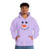 TOOLOUD Snowman Face Christmas Adult Unisex Hoodie Sweatshirt