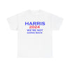 Harris 2024 We're Not Going Back President T-Shirt Unisex Heavy Cotton Tee