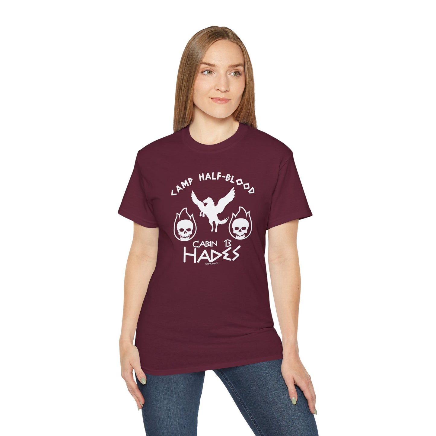 Cabin 13 Hades Camp Half Blood Women’s Dark T-Shirt by TOOLOUD