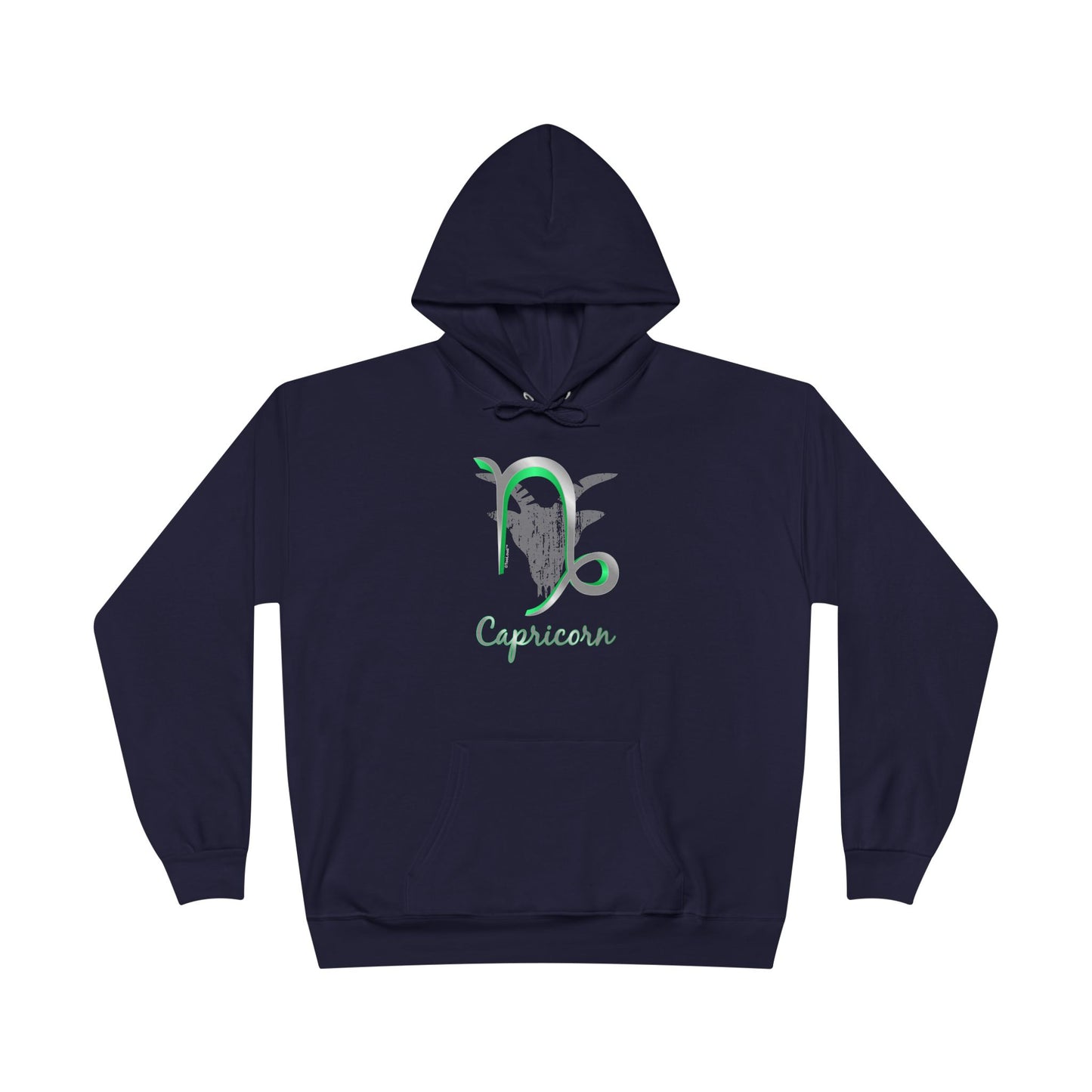Capricorn Symbol Dark Pullover Hoodie Sweatshirt by TOOLOUD™