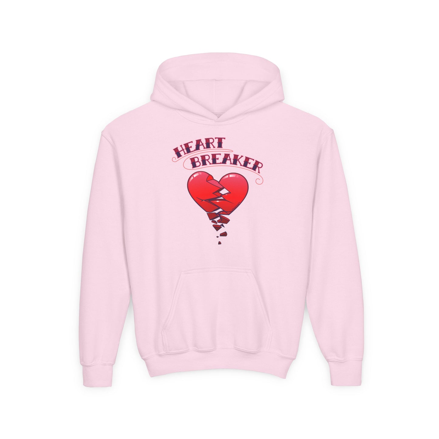 Heart Breaker Cute Childrens Hoodie by TOOLOUD