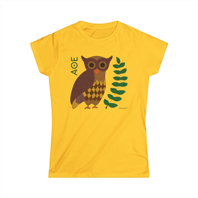 Owl of Athena Juniors Women's T-Shirt by TooLoud