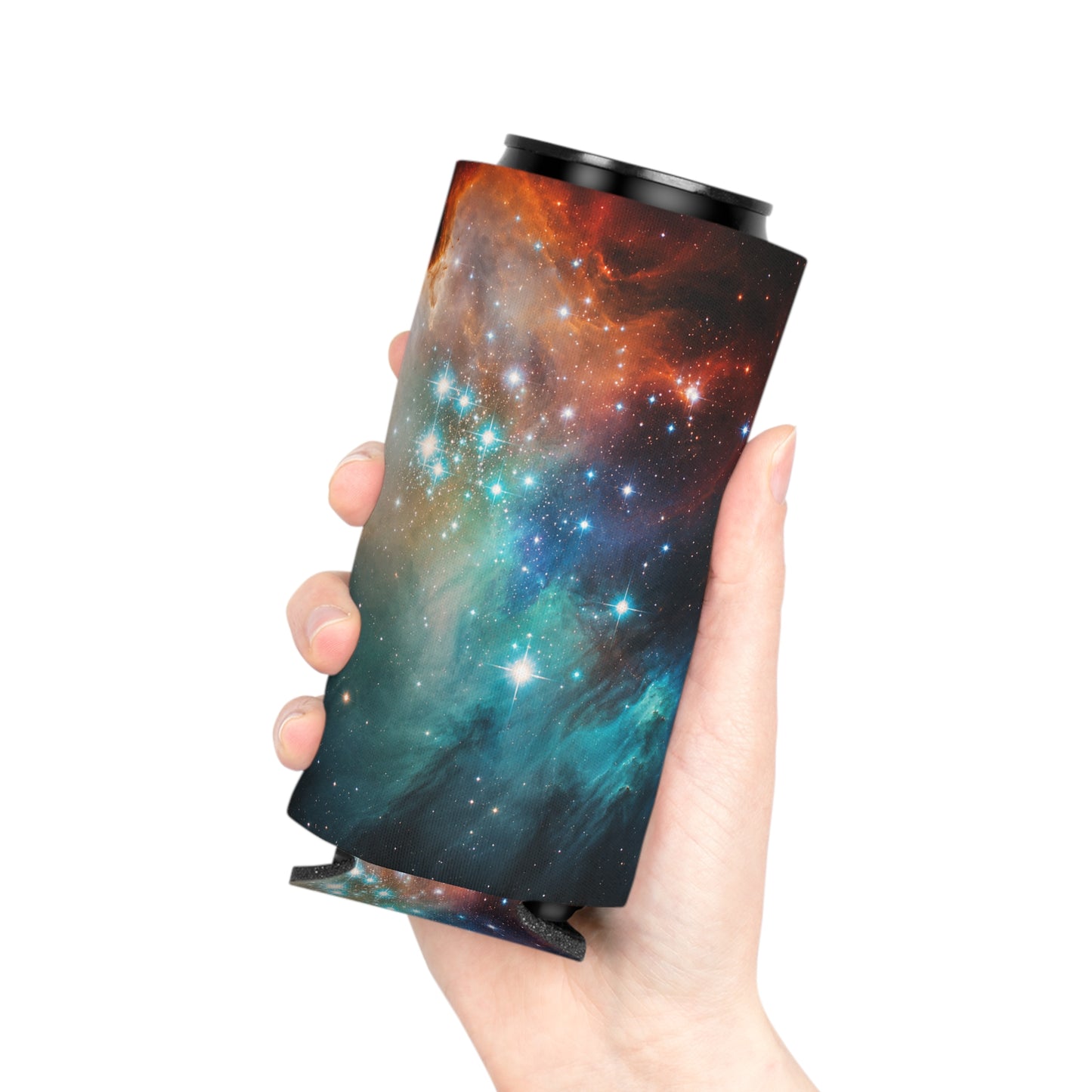 Space All Over Can/Bottle Insulator Coolers – All Over Print by TOOLOUD (Single Item)