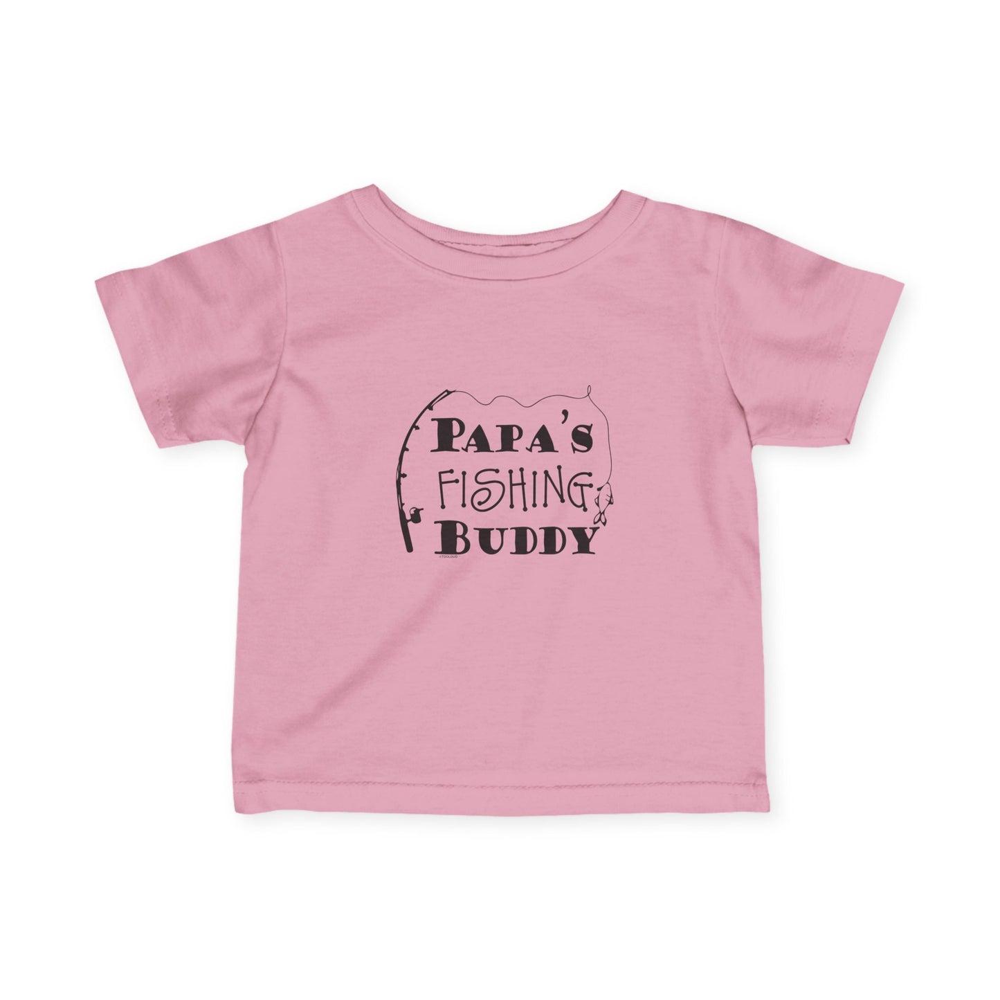 Papas Fishing Buddy Infant T-Shirt By TOOLOUD