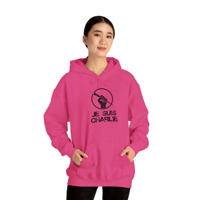 TOOLOUD Je Suis Charlie Hooded Unisex Sweatshirt