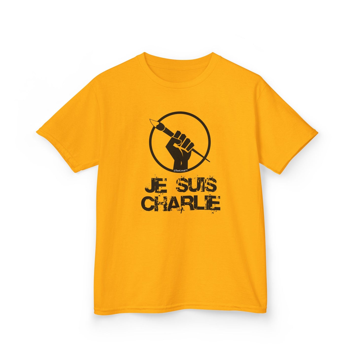 Je Suis Charlie Children's Heavy T-Shirt by TOOLOUD