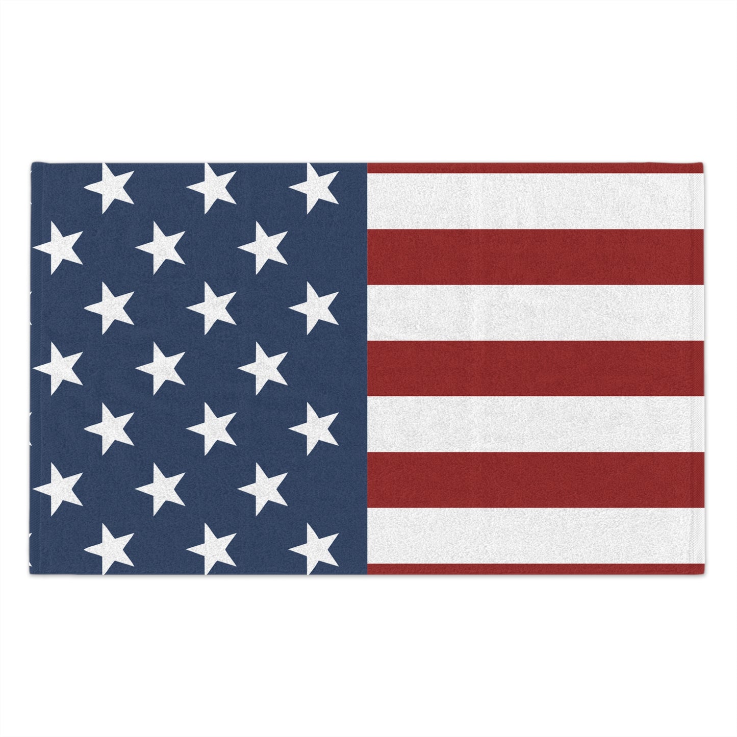 Stars and Stripes American Flag 11" x 18" Dish Fingertip Towel All Over Print by TOOLOUD