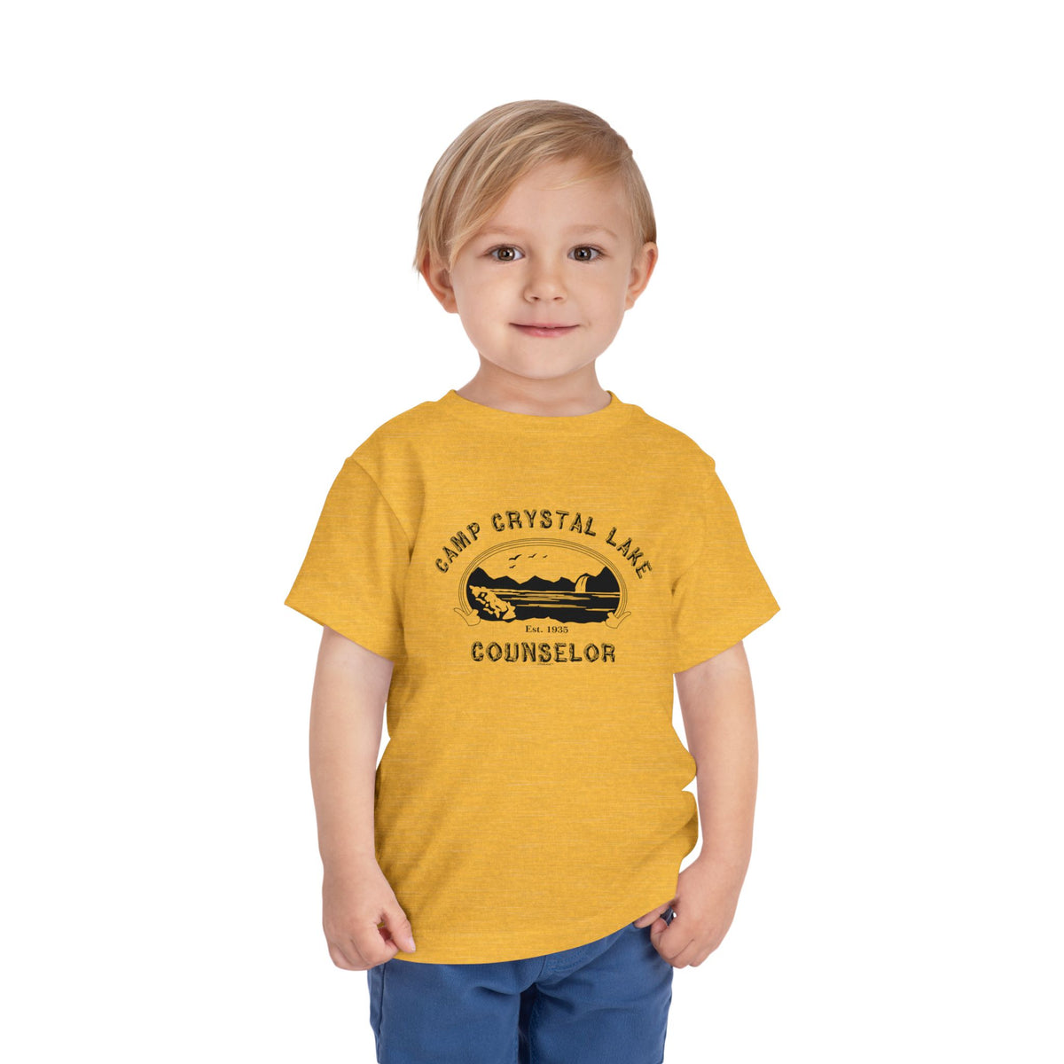 Camp Crystal Lake Counselor – Friday 13 Toddler T-Shirt by TOOLOUD