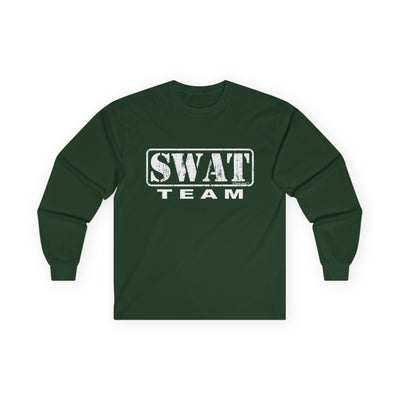 TOOLOUD SWAT Team Logo - Distressed Adult Long Sleeve Dark T-Shirt