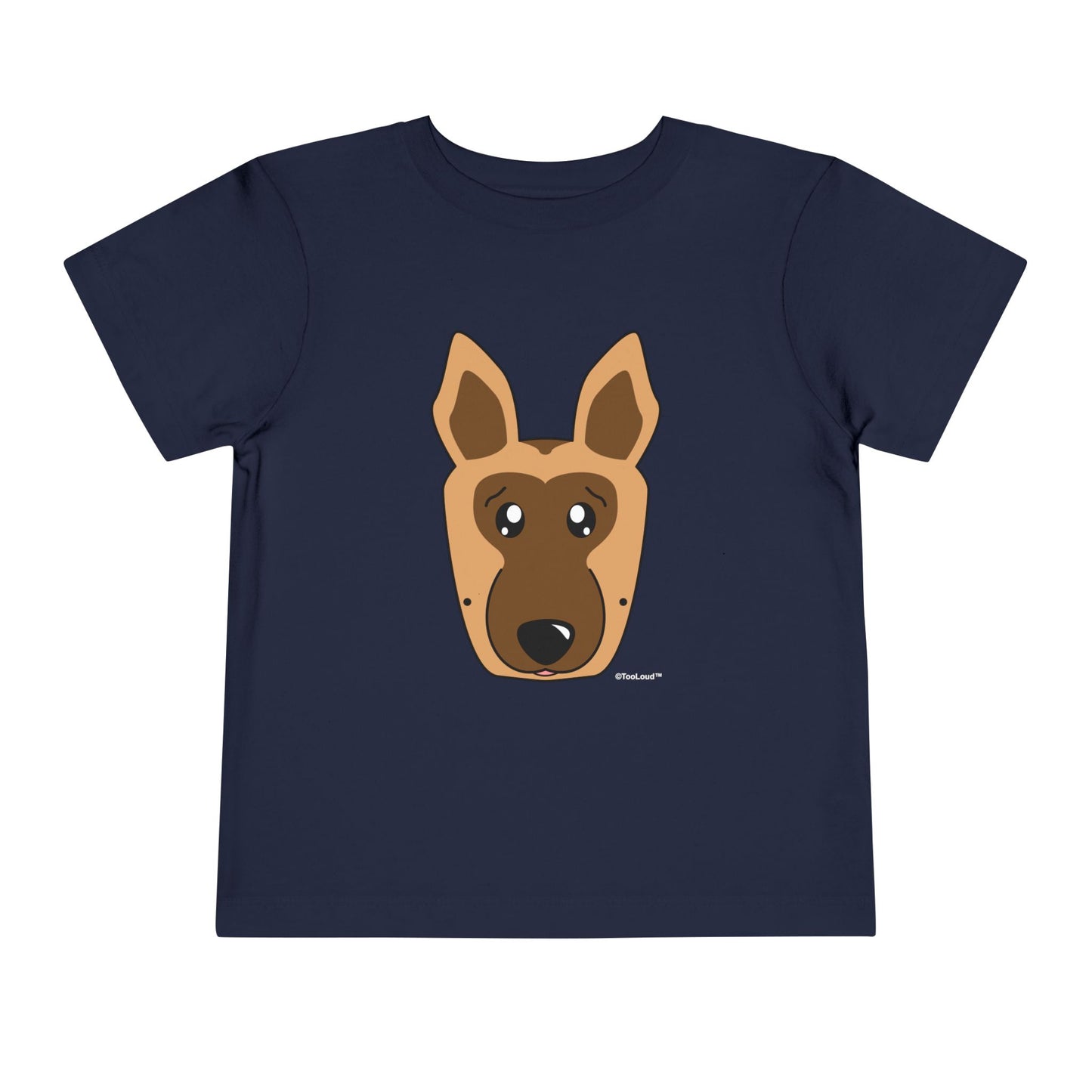 Cute German Shepherd Dog Toddler T-Shirt by TOOLOUD
