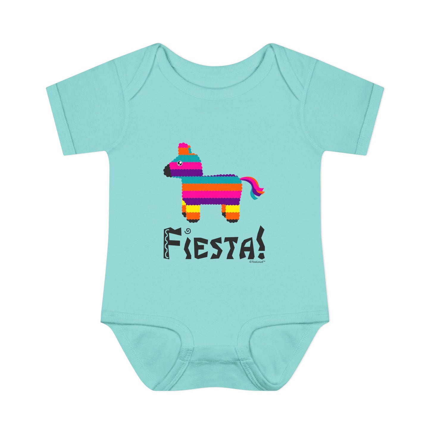Colorful Piñata Design – Fiesta Baby Romper Bodysuit by TOOLOUD