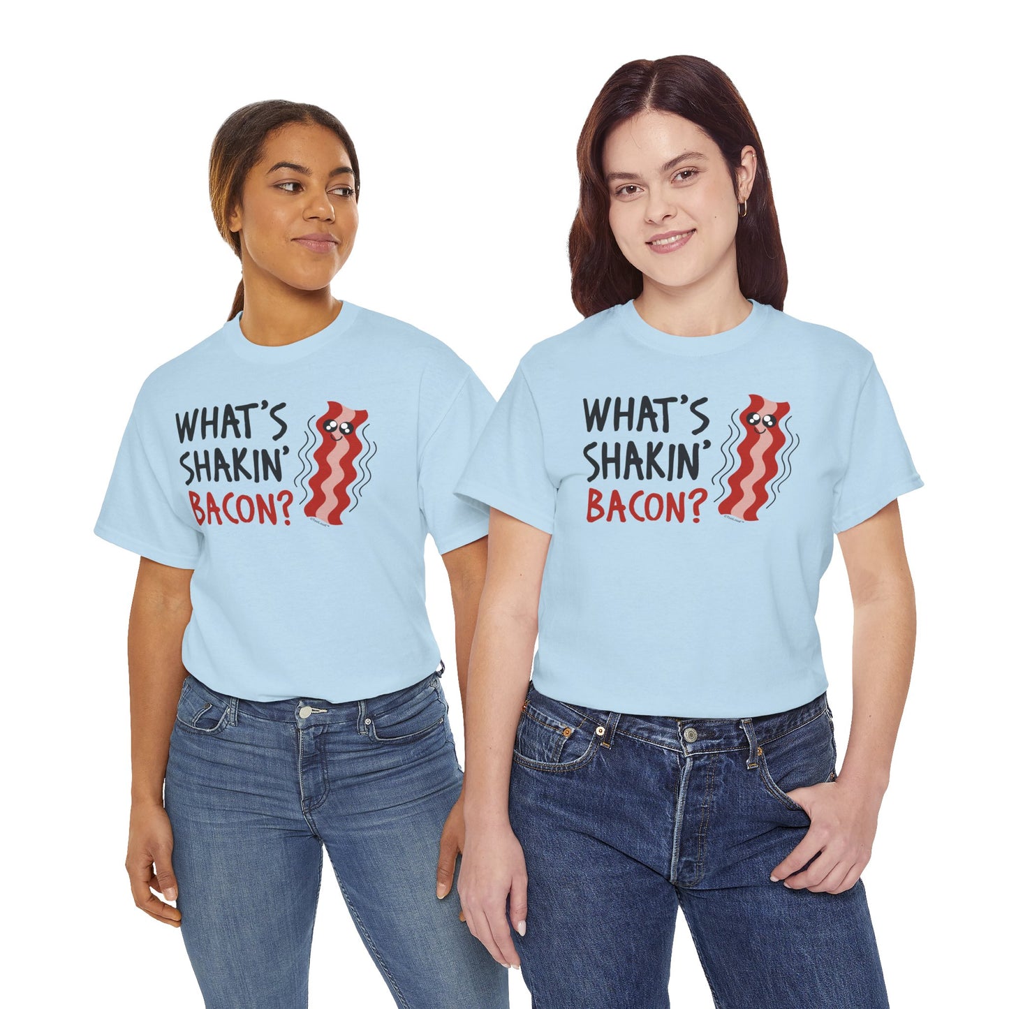 What’s Shakin’ Bacon – Premium Adult T-Shirt by TOOLOUD