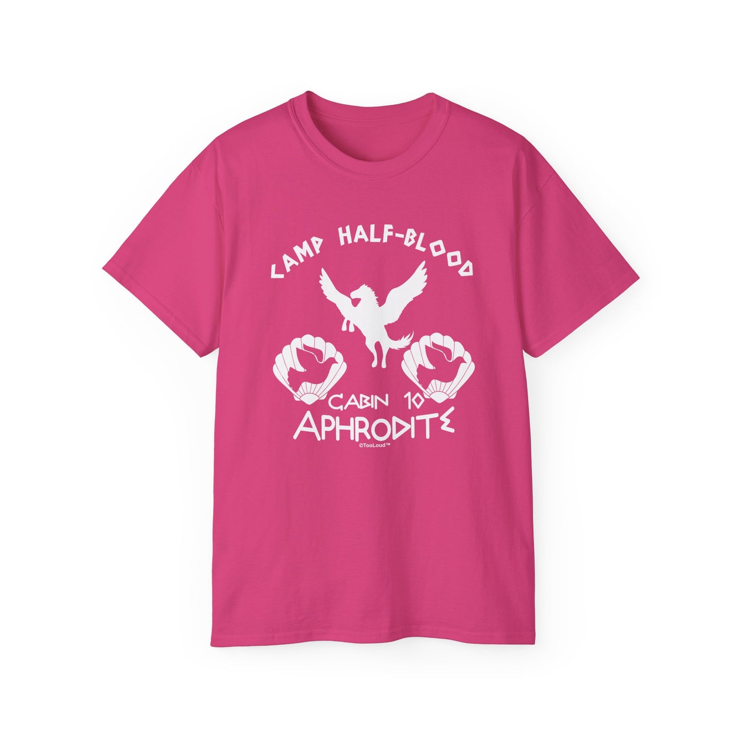 Cabin 10 Aphrodite Camp Half-Blood Women’s Dark T-Shirt by TOOLOUD™