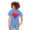 Crumbling Broken Heart Adult Unisex T-Shirt Tee