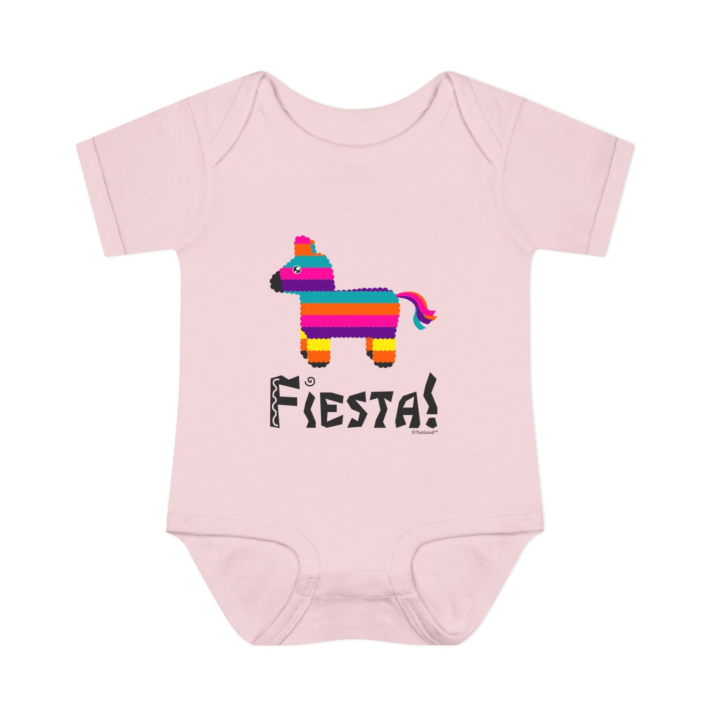 Colorful Piñata Design – Fiesta Baby Romper Bodysuit by TOOLOUD