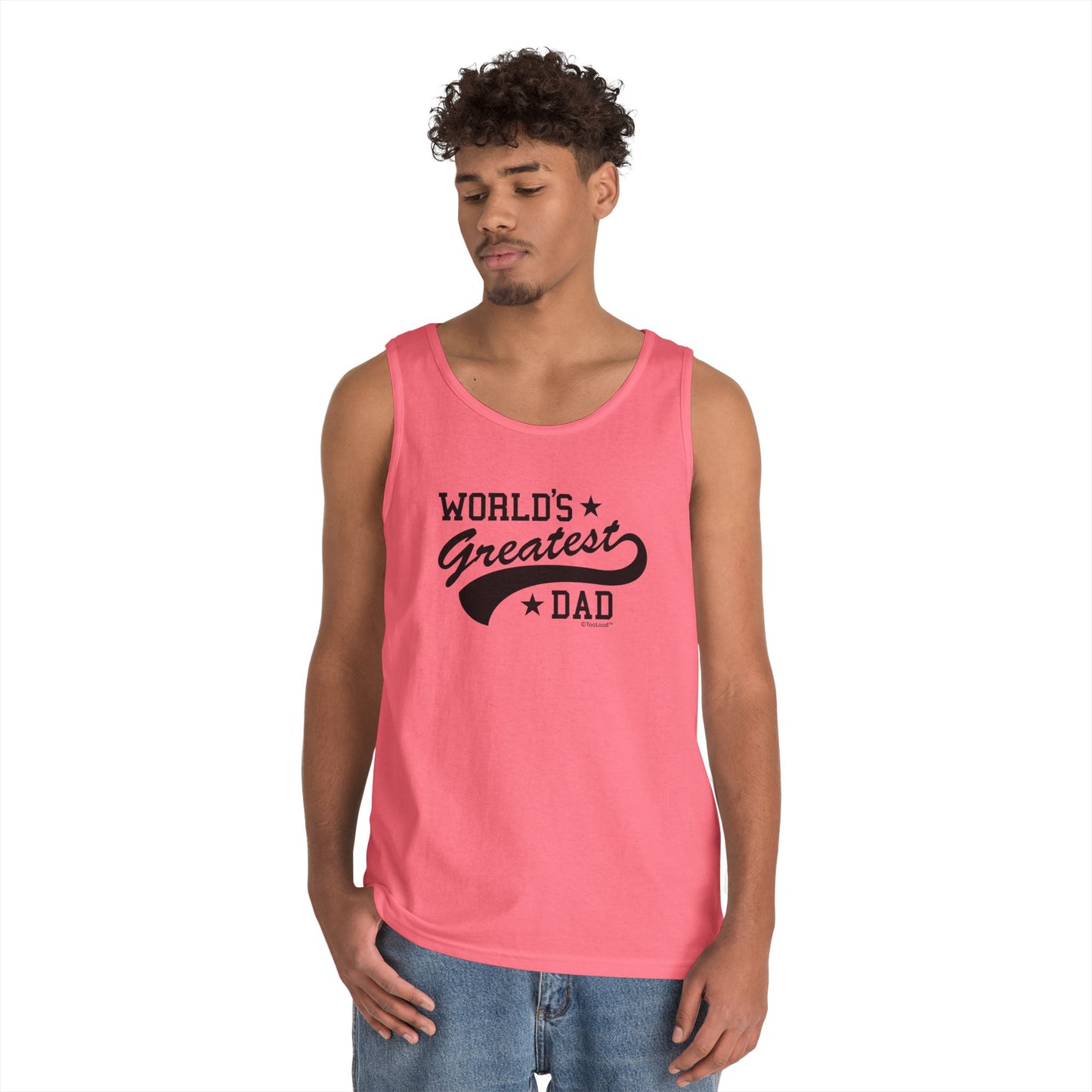 World's Greatest Dad – Sport Style Loose Tank Top by TOOLOUD