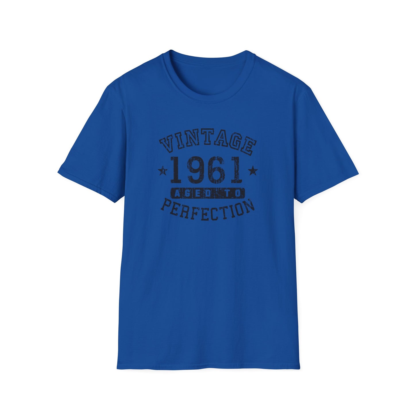 Customized Retro Birth Year Worn-In Unisex Tee for Adults – Exclusively by TooLoud