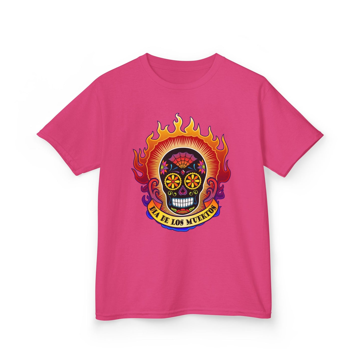 Dia de Los Muertos Sacred Calavera – Day of the Dead Children’s T-Shirt by TOOLOUD