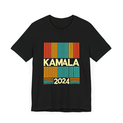 Kamala Harris 2024 President Unisex Ringspun Cotton Jersey Short Sleeve Tee