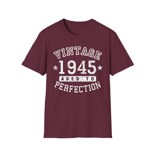 Vintage Birth Year 1945 – Women's Dark Color T-Shirt by TOOLOUD