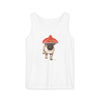 TOOLOUD Pug Dog with Sombrero Loose Adult Tank Top