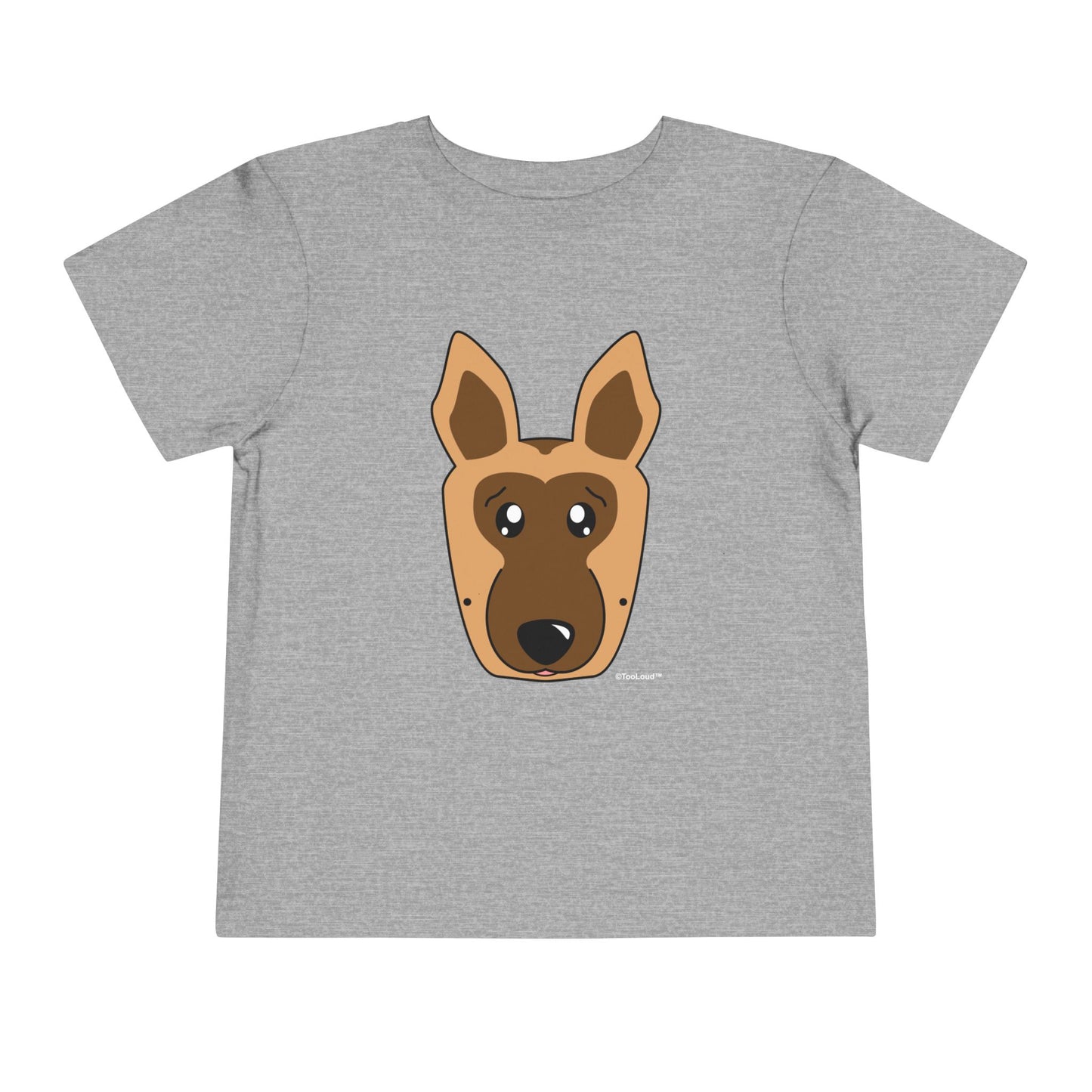 Cute German Shepherd Dog Toddler T-Shirt by TOOLOUD