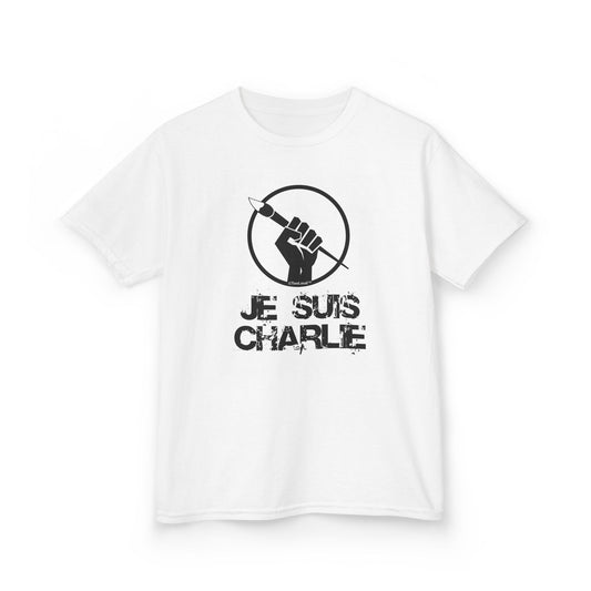 Je Suis Charlie Children's Heavy T-Shirt by TOOLOUD