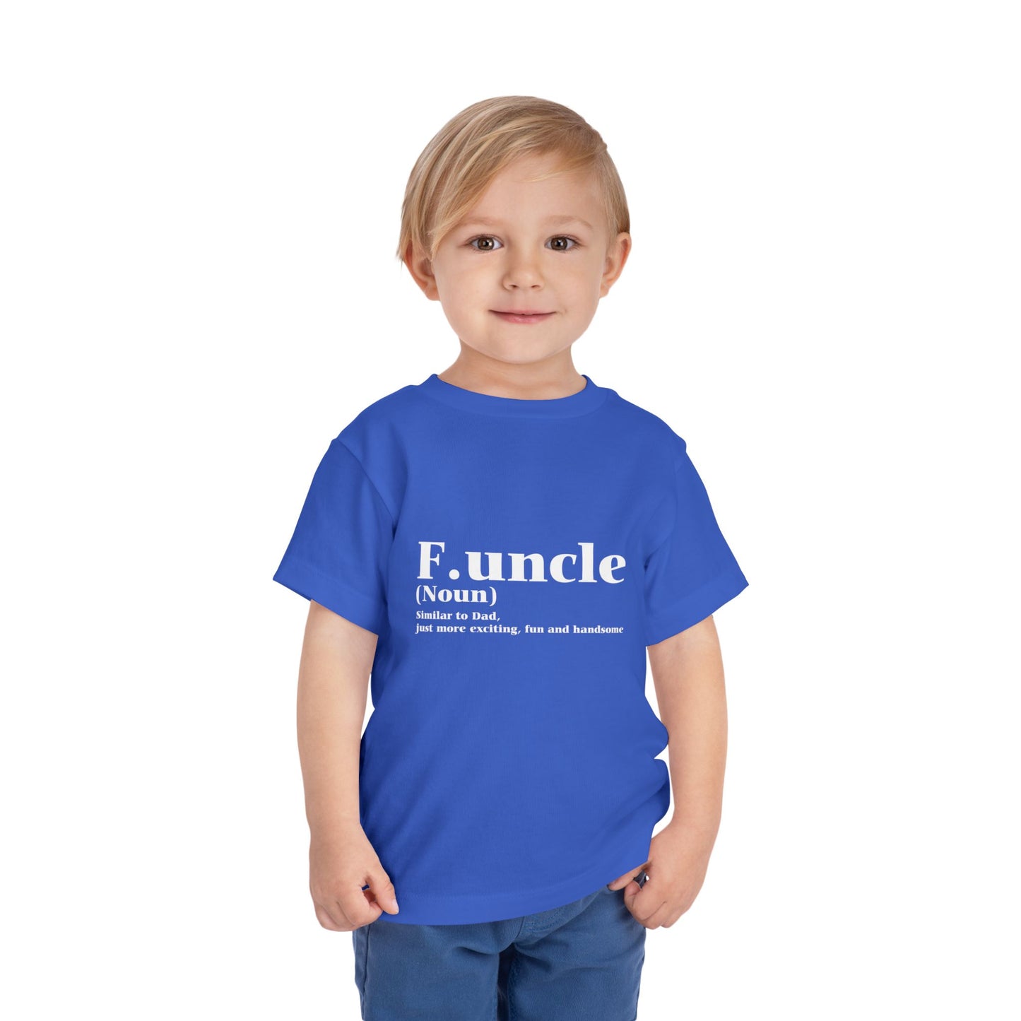 Funcle Fun Uncle Toddler T-Shirt Dark by TOOLOUD