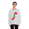 TooLoud Lebanon Flag Silhouette Unisex Sweatshirt