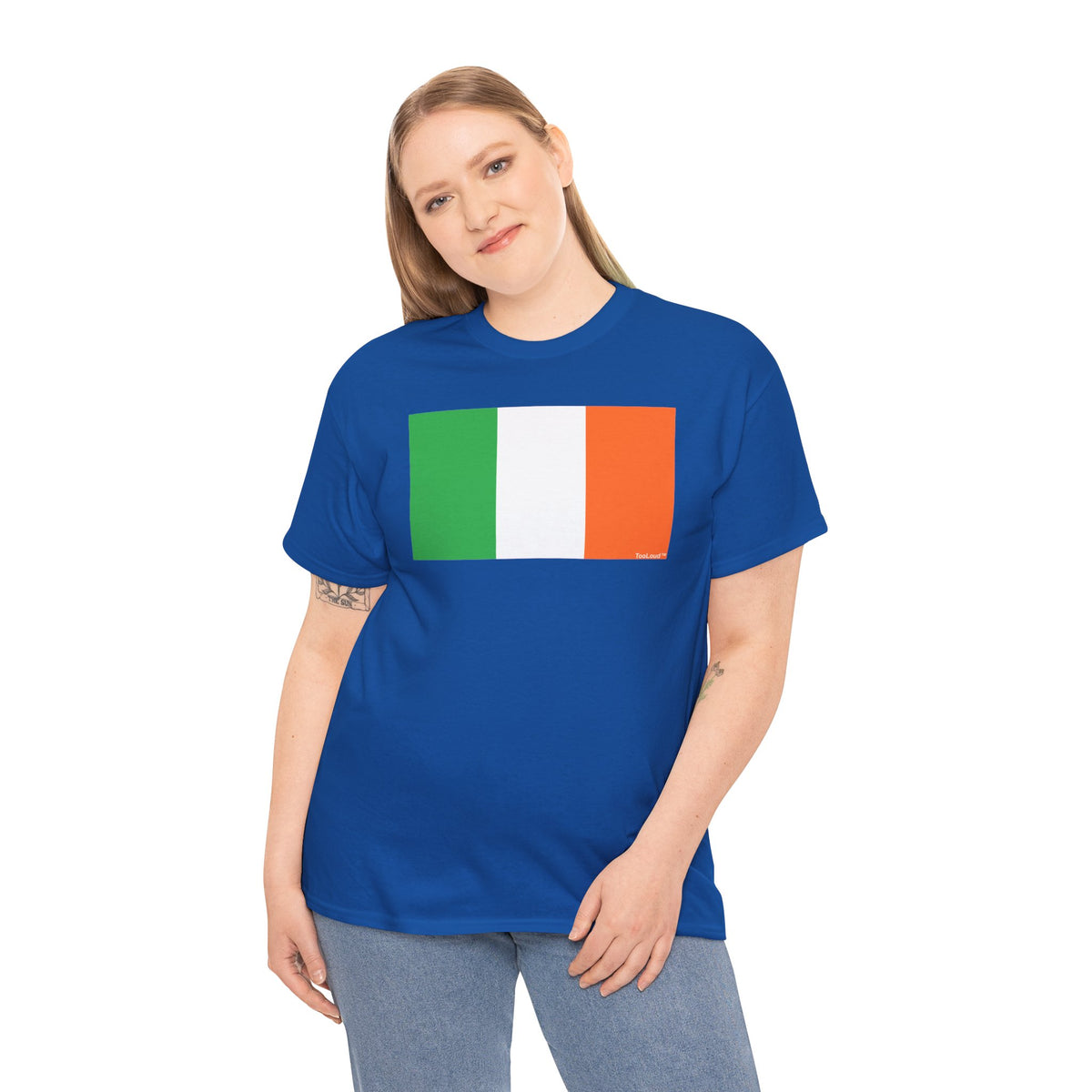 Irish Flag – Flag of Ireland Adult Dark T-Shirt by TOOLOUD