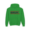 TOOLOUD Bruh Text Only Youth Children's Hoodie