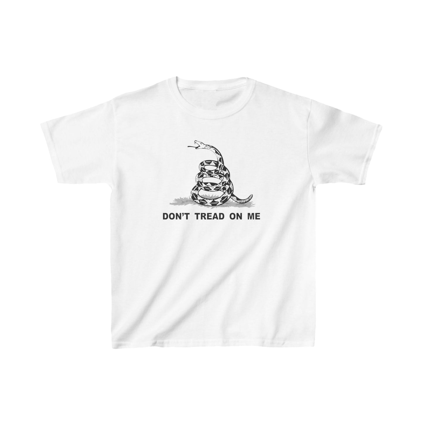 Subdued "Don't Tread On Me" Gadsden Flag Rattlesnake Cotton Children's T-Shirt