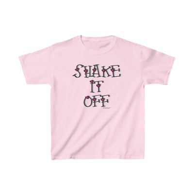 TOOLOUD Shake It Off Text Cute with Hearts Children's T-Shirt