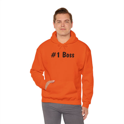 TooLoud #1 Boss Text - Boss Day Unisex Hoodie Sweatshirt