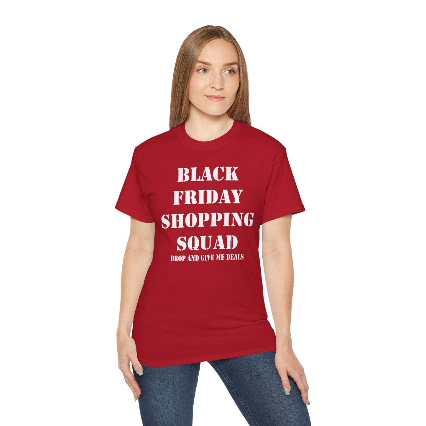Black Friday Shopping Squad – Drop and Give Me Deals Women's T-Shirt by TOOLOUD™