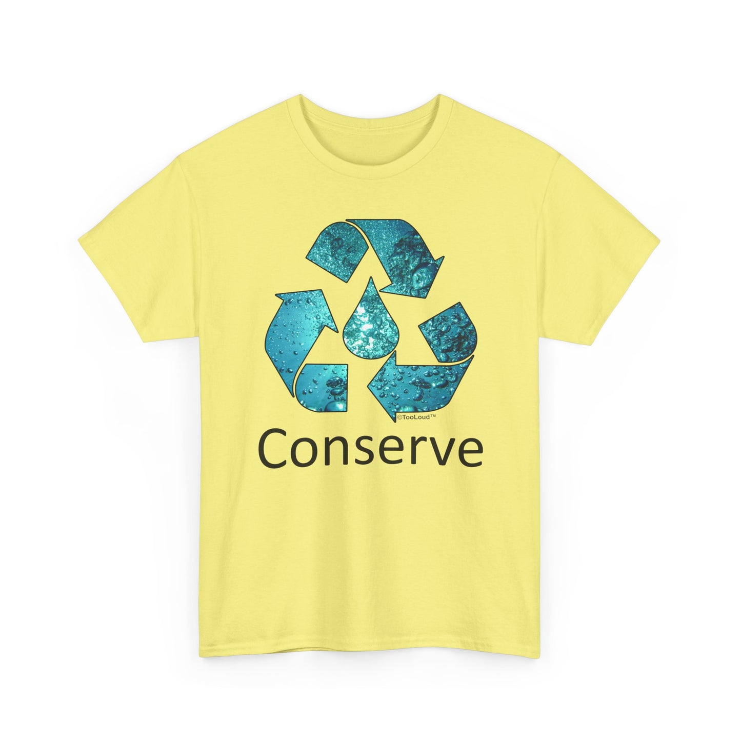 Sustainable Water Conservation Adult T-Shirt by TOOLOUD
