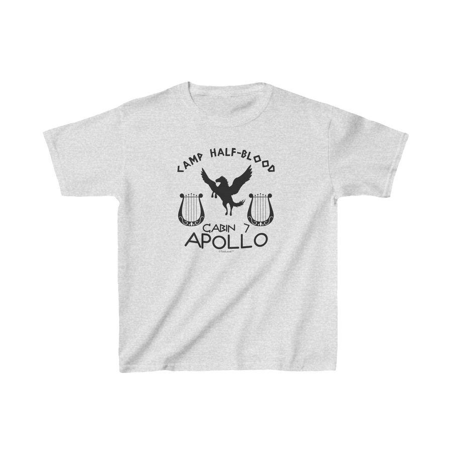 TooLoud Cabin 7 Apollo Camp Half-Blood Children's T-Shirt