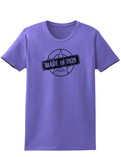 90th Birthday Gift Made in 1929 Womens T-Shirt by TooLoud-TooLoud-Violet-X-Small-Davson Sales