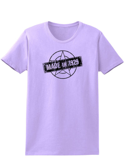 90th Birthday Gift Made in 1929 Womens T-Shirt by TooLoud-TooLoud-Lavender-X-Small-Davson Sales