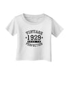 90th Birthday Vintage Birth Year 1929 Infant T-Shirt by TooLoud-TooLoud-White-06-Months-Davson Sales