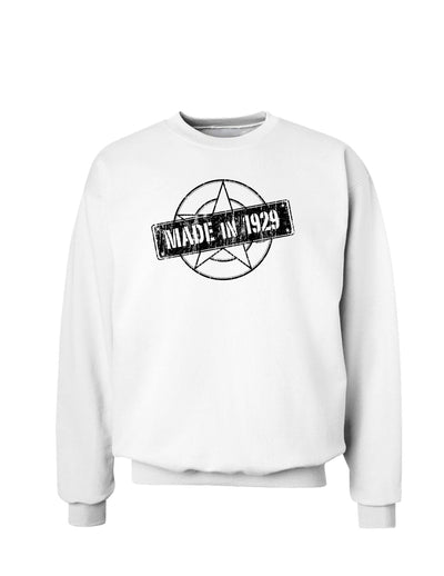 90th Birthday Gift Made in 1929 Sweatshirt by TooLoud-TooLoud-White-Small-Davson Sales