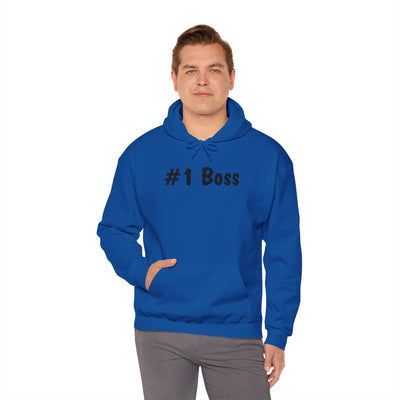 TooLoud #1 Boss Text - Boss Day Unisex Hoodie Sweatshirt