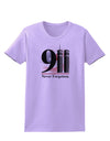 911 Never Forgotten Womens T-Shirt-Womens T-Shirt-TooLoud-Lavender-XXXX-Large-Davson Sales