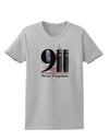 911 Never Forgotten Womens T-Shirt-Womens T-Shirt-TooLoud-AshGray-XXXX-Large-Davson Sales