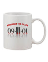 91101 Memorial Tribute 11 oz Coffee Mug - TooLoud-11 OZ Coffee Mug-TooLoud-White-Davson Sales