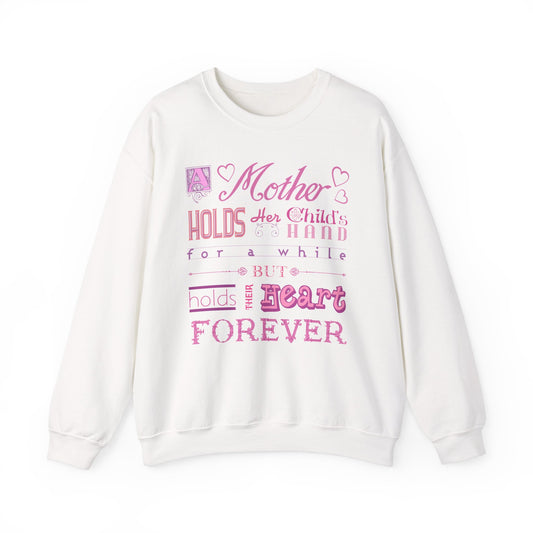 A Mother Holds - Mother's Day Sweatshirt by TOOLOUD