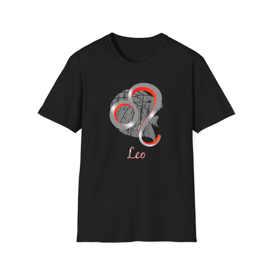 Leo Symbol Adult T-Shirt by TOOLOUD