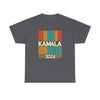 Kamal Harris 2024 Retro Design Unisex Heavy Cotton Tee